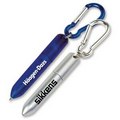 Ballistic Twist Pen With Carabiner